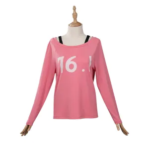 Power Cosplay Costume Long T-Shirt Outfits Halloween Carnival Suit