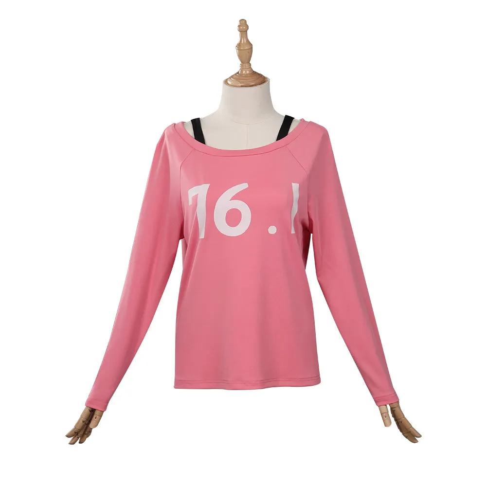 Power Cosplay Costume Long T-Shirt Outfits Halloween Carnival Suit