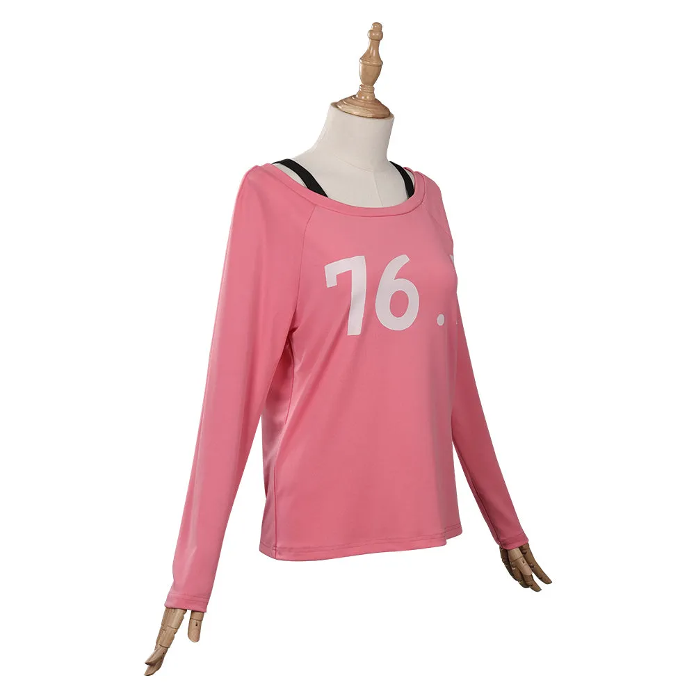 Power Cosplay Costume Long T-Shirt Outfits Halloween Carnival Suit