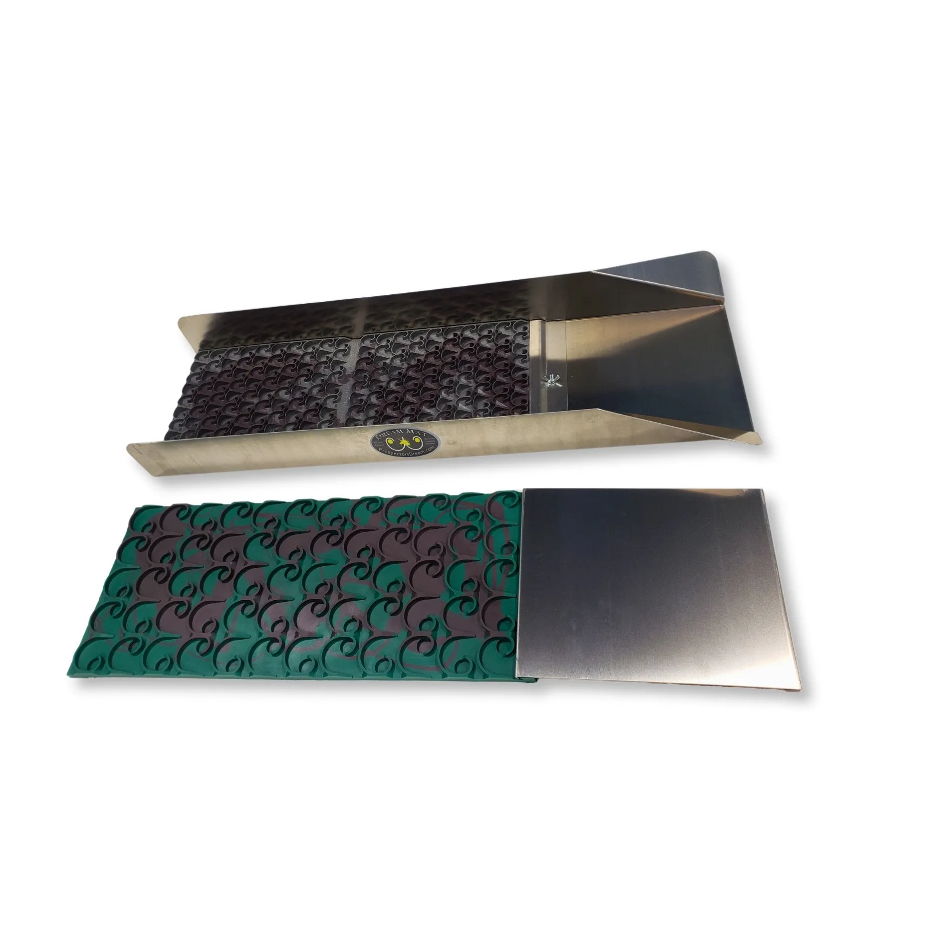 Prospectors Dream 10" X 35" Sluice Box with Mini/Vortex Dream Mat Kit - Big Foot Series