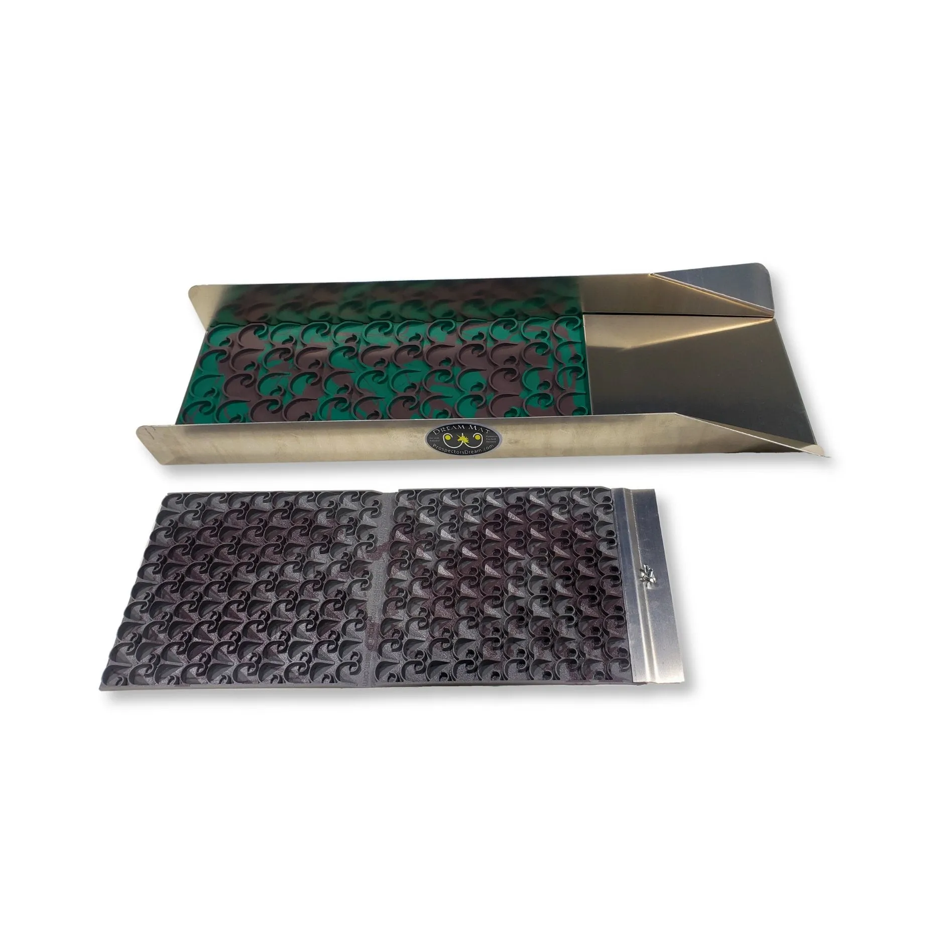 Prospectors Dream 10" X 35" Sluice Box with Mini/Vortex Dream Mat Kit - Big Foot Series