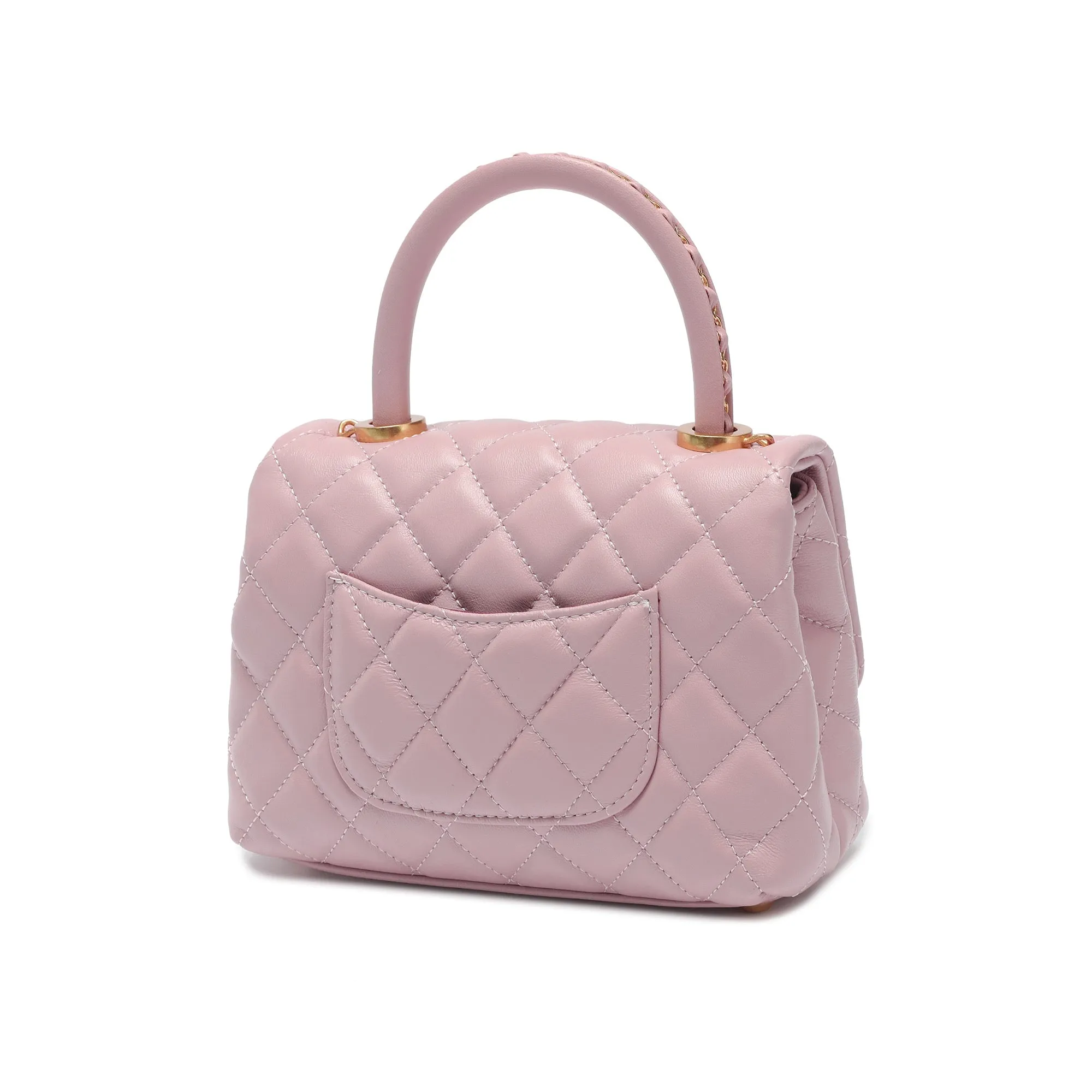 Quilted Classic Handbag with Chain Strap