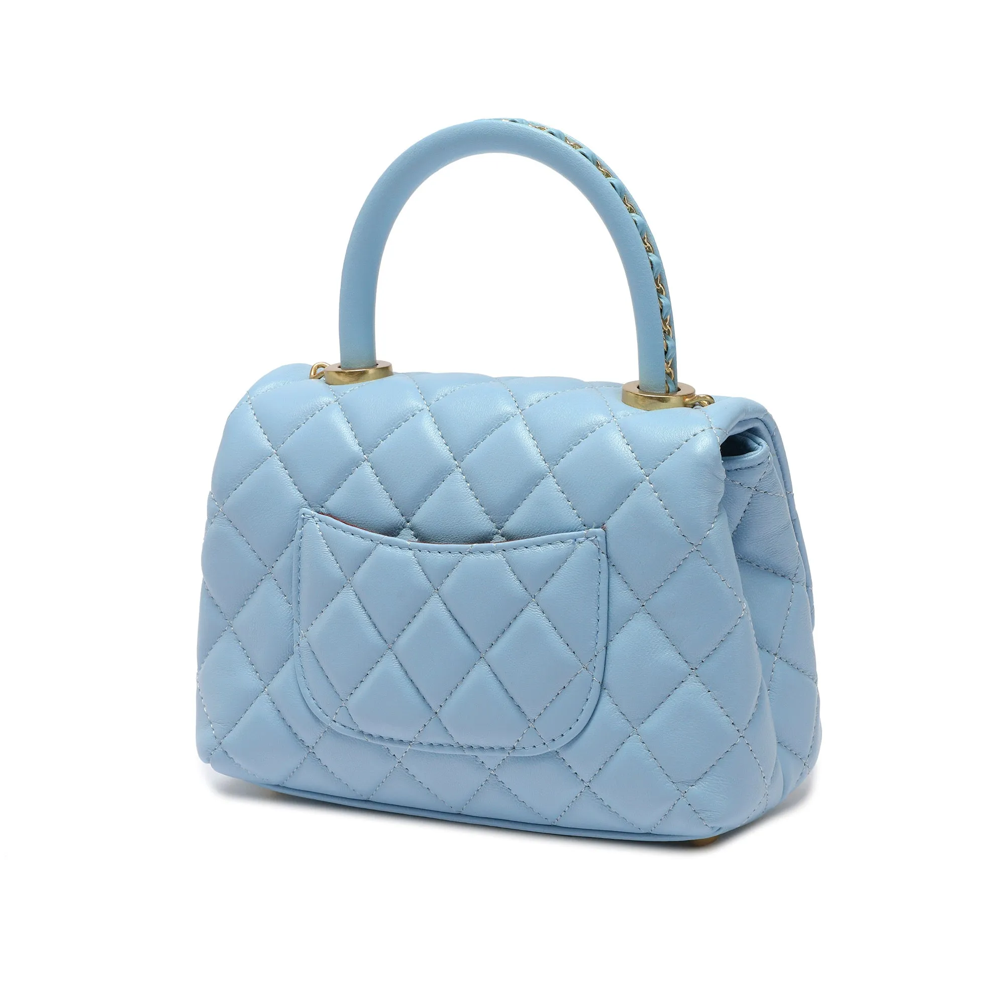 Quilted Classic Handbag with Chain Strap
