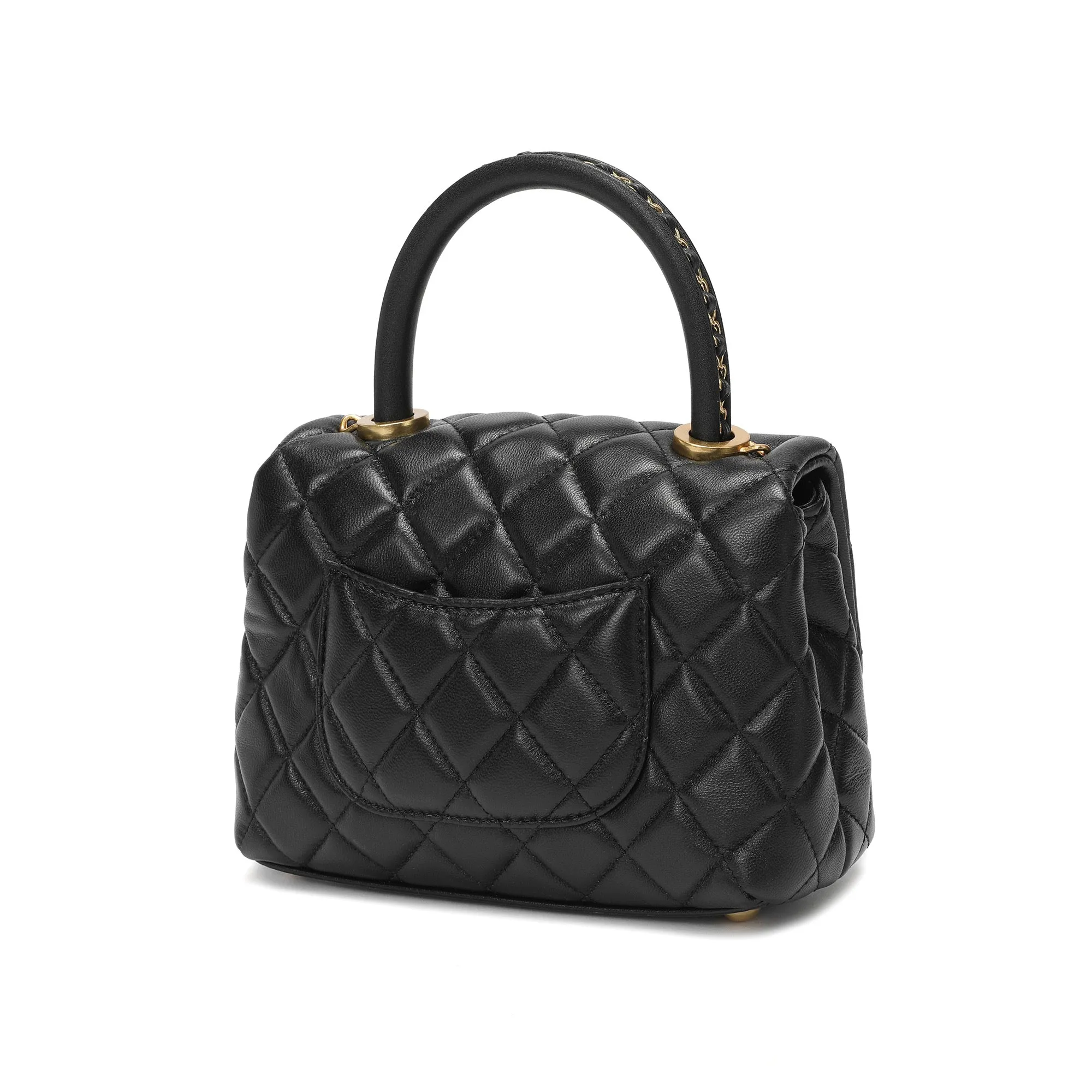 Quilted Classic Handbag with Chain Strap