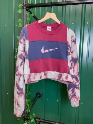 "1 of 1" Nike Patchwork Crumble Crop Sweater (M/L)