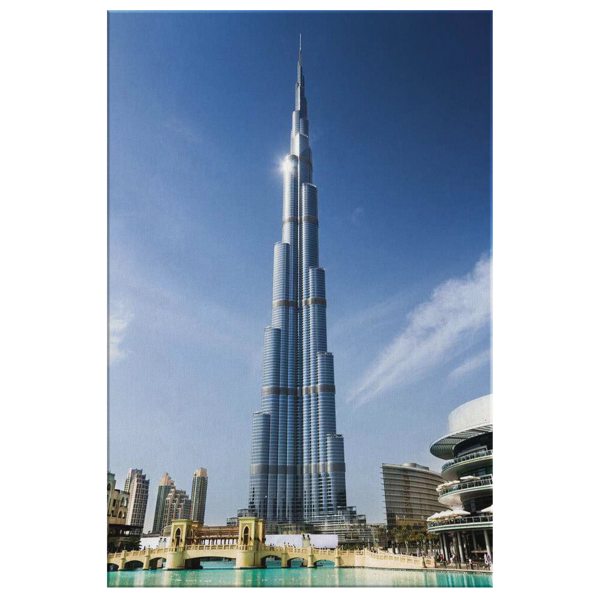 "Burj Khalifa" Canvas