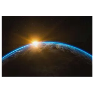 "Earth Sunrise" Canvas