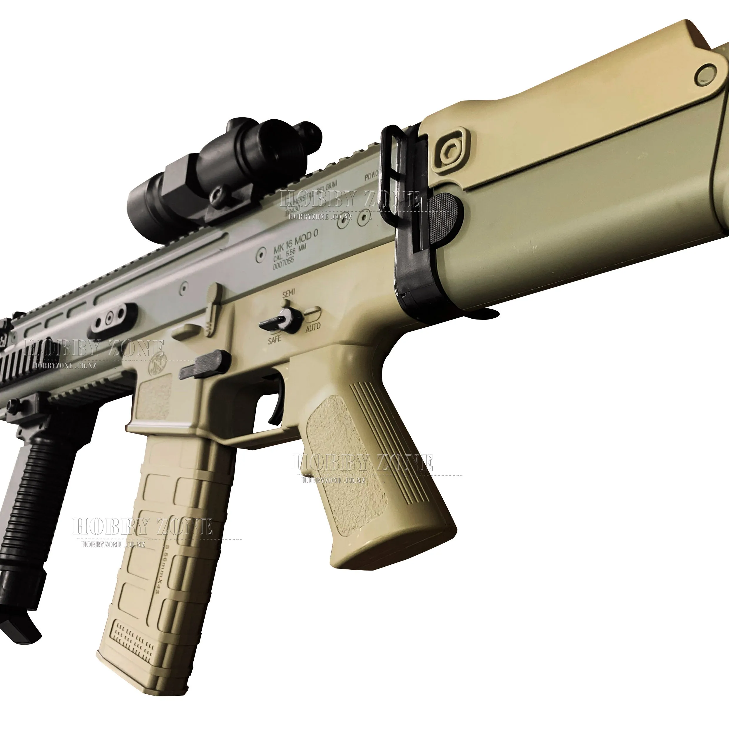 "Lemon-Herb Couscous" JM SCAR V2 Gel Ball Blaster [ID Check R18   Requires Any One Membership: Airsoft, Paintball, or NZDA]