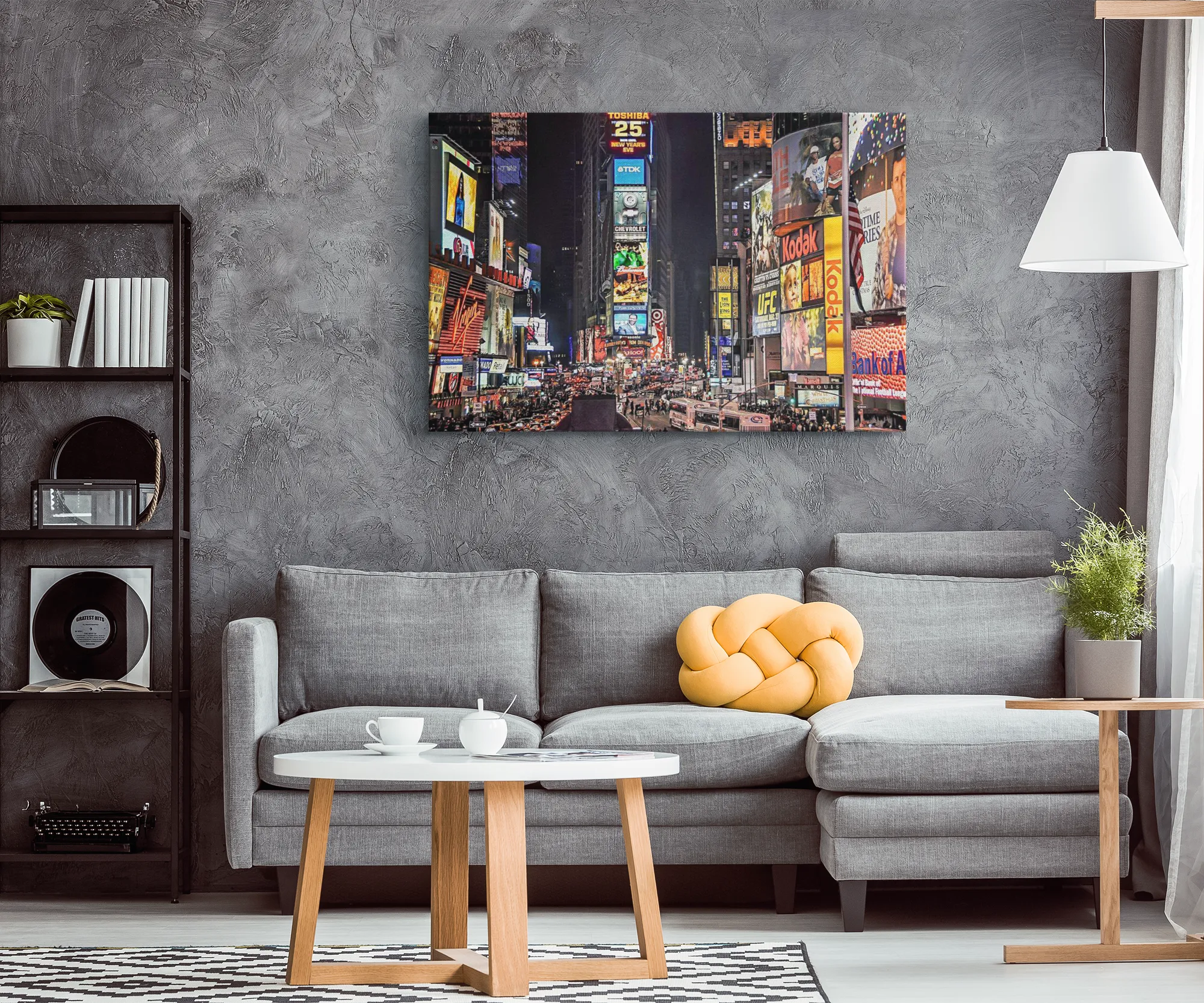 "Time Square" Canvas
