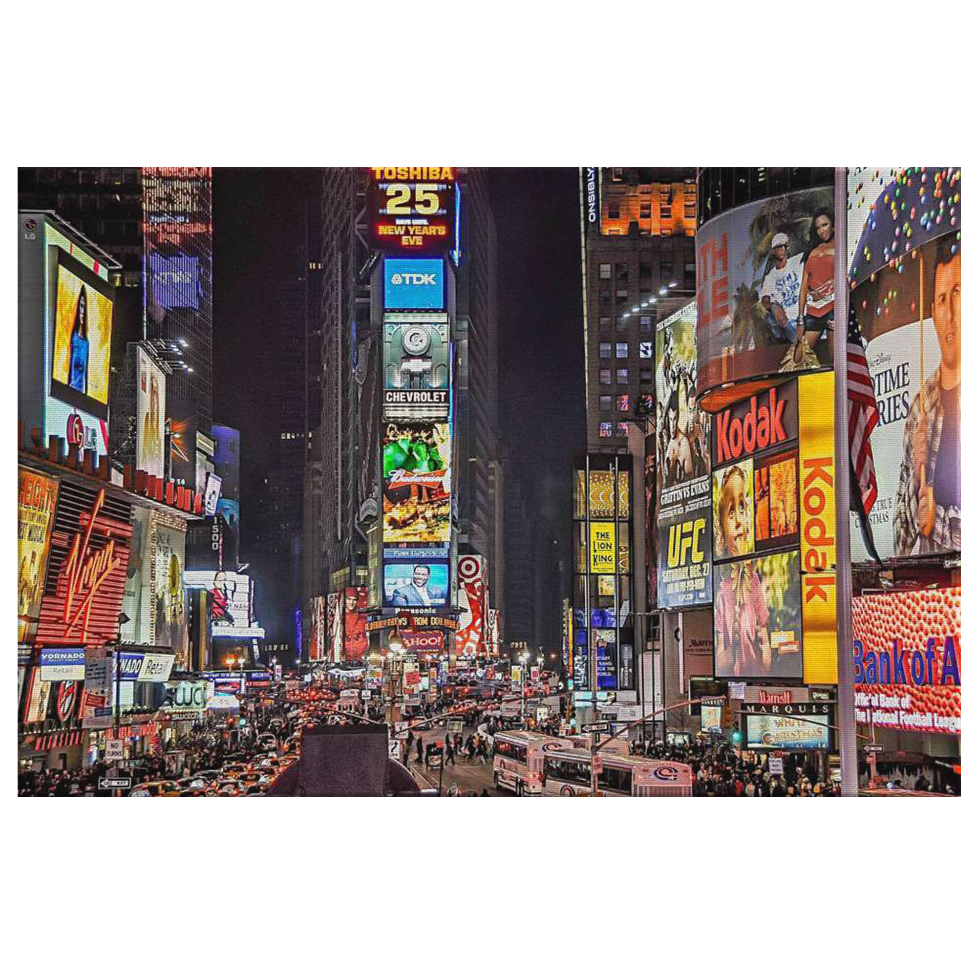 "Time Square" Canvas