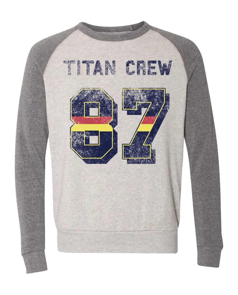"TITAN CREW 87" Vintage Crewneck Sweatshirt