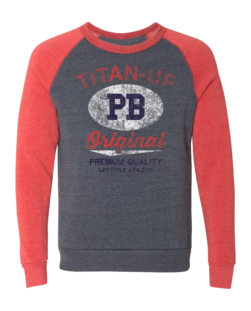 "TITAN UP" Vintage Crewneck Sweatshirt