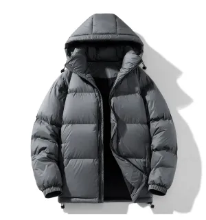 "WARMD" Doudoune Parka Matelassée en canard Gris - URB1™