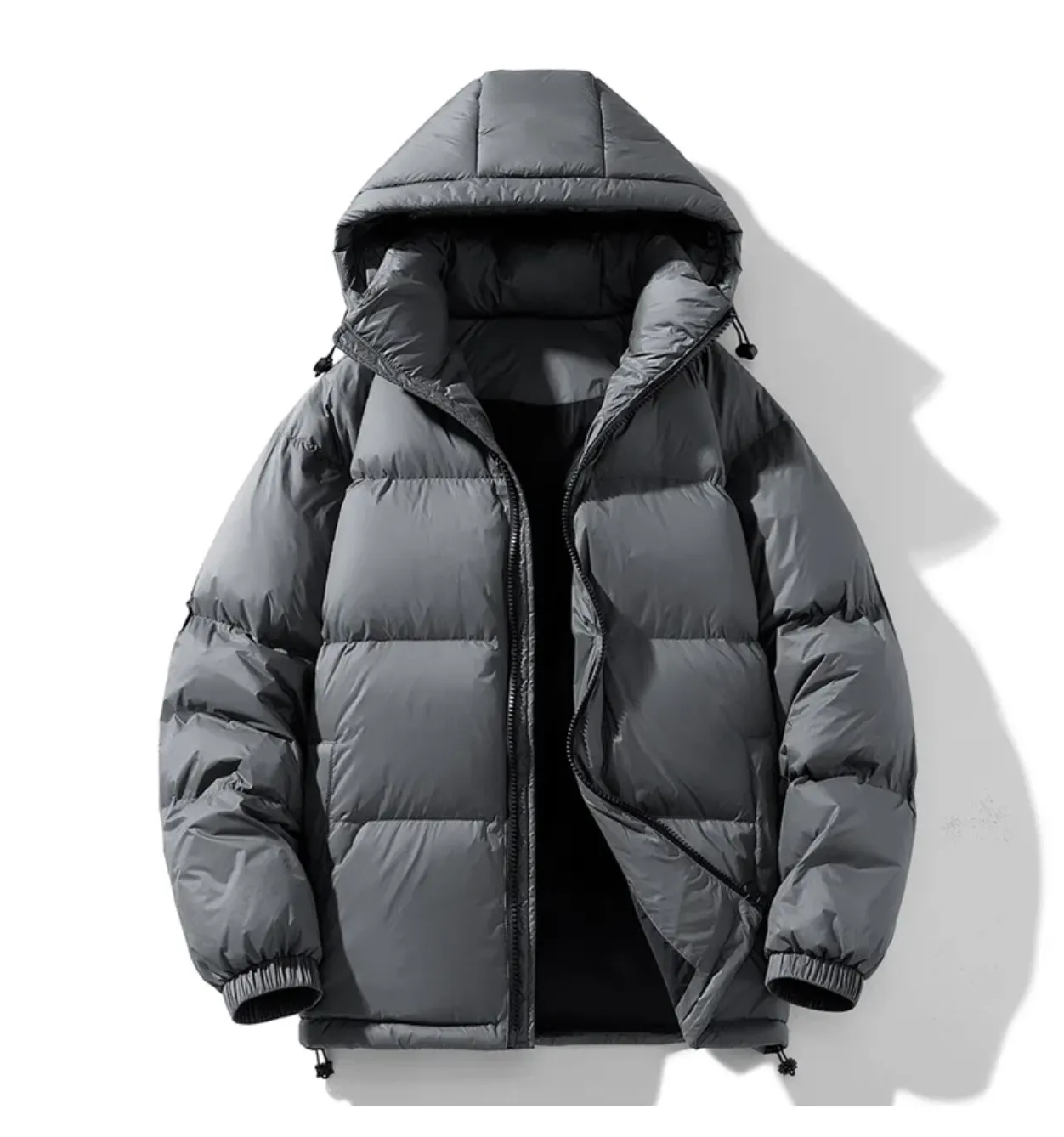 "WARMD" Doudoune Parka Matelassée en canard Gris - URB1™