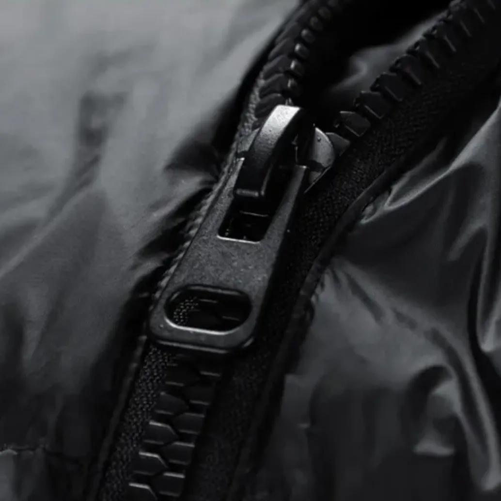 "WARMD" Doudoune Parka Matelassée en canard Gris - URB1™