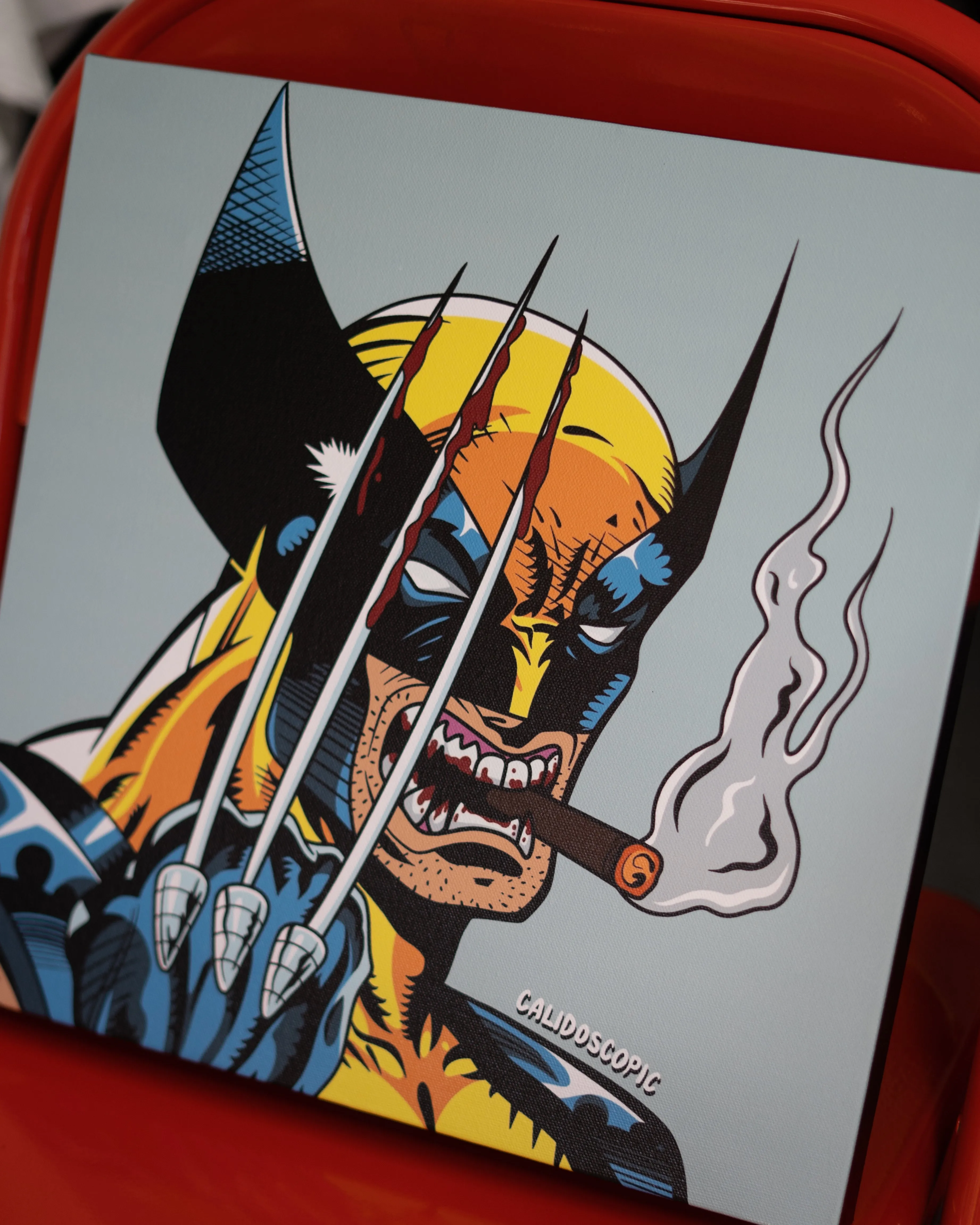 "Wolfman" Canvas Print