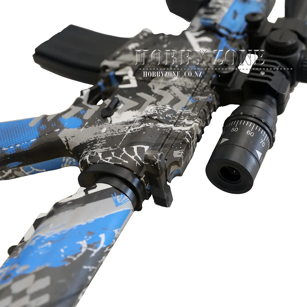 [R18 ] "Blueberry Cheesecake" Graffiti M416 Gel Ball Blaster [ID Check Required]