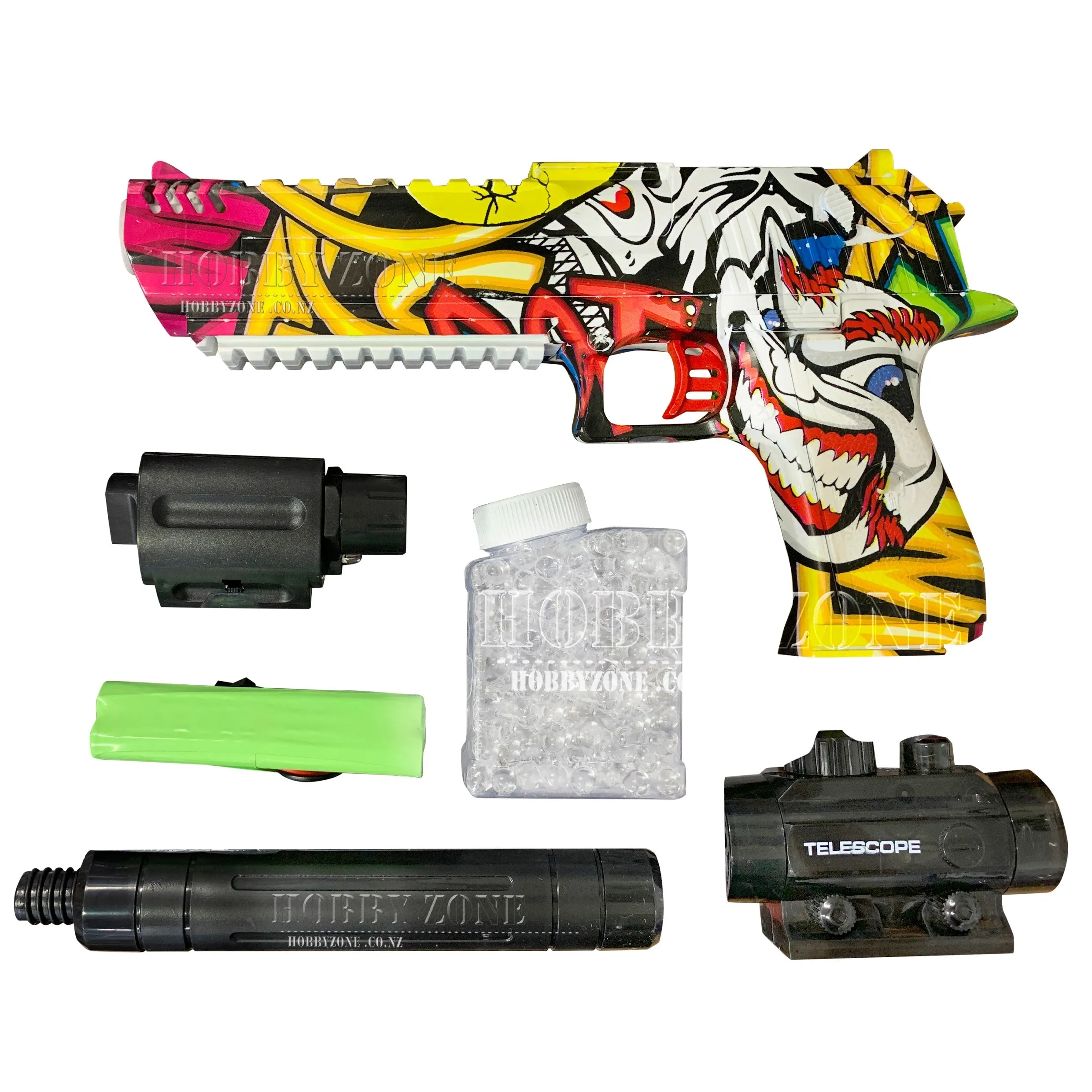 [R18 ] "Fruit Popsicles" EV Graffiti Desert Eagle Gel Ball Blaster [ID Check Required]