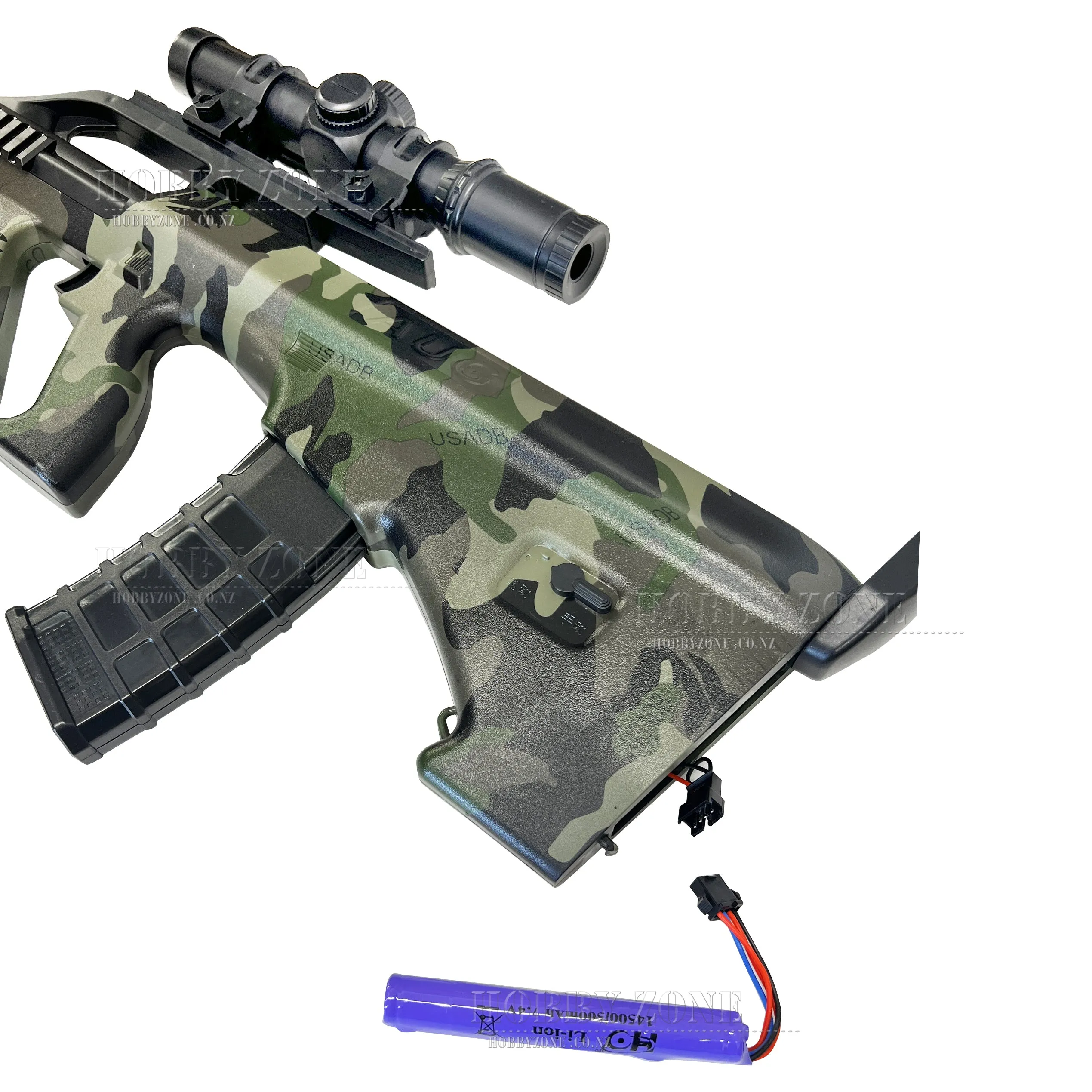 [R18 ] "Mint Mocha" LJ AUG Graffiti Gel Ball Blaster [ID Check Required]