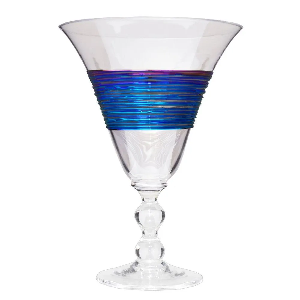 Rainbowspun Water Glass