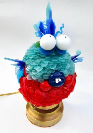 Red Beard Fish Lamp