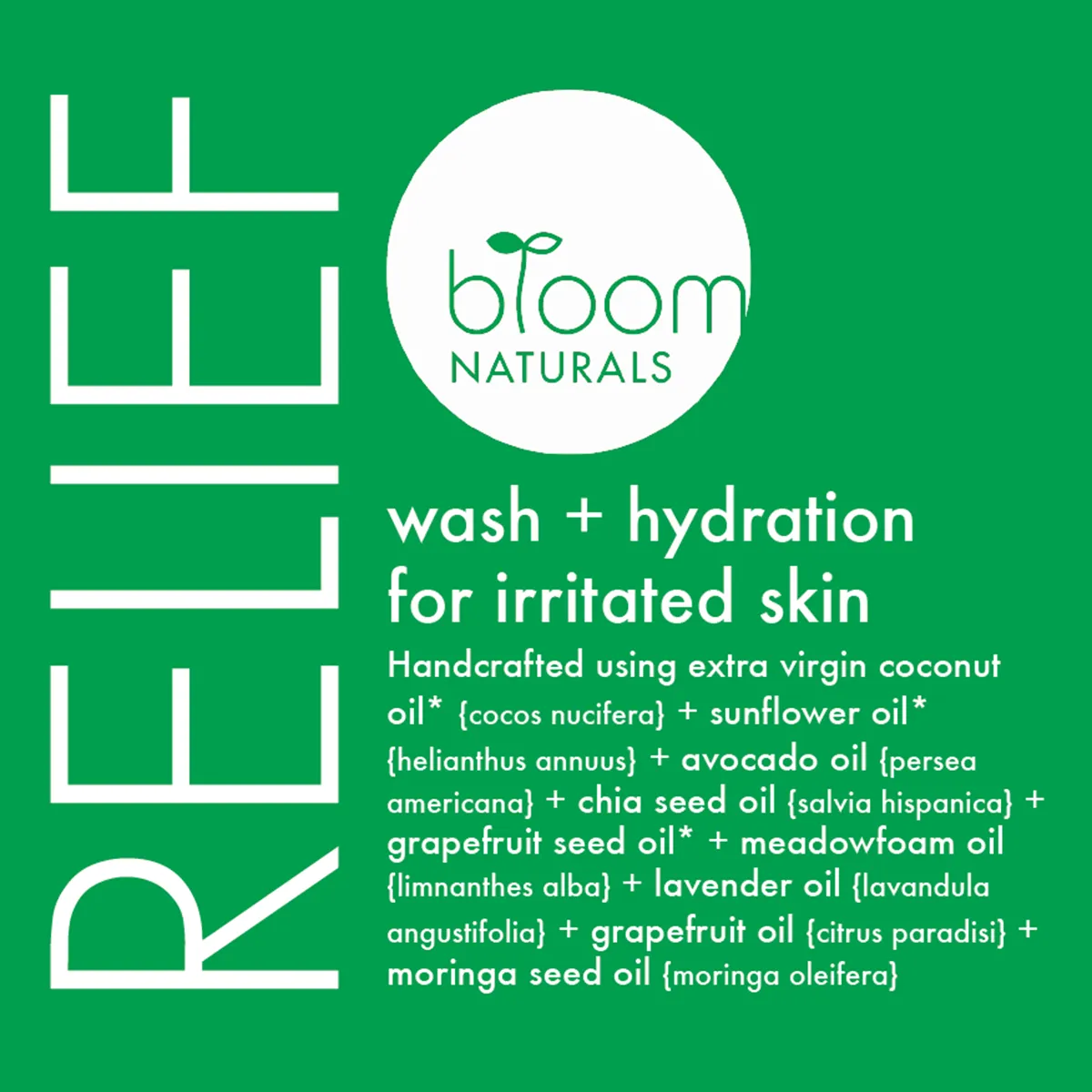 relief | wash & hydration for irritated skin