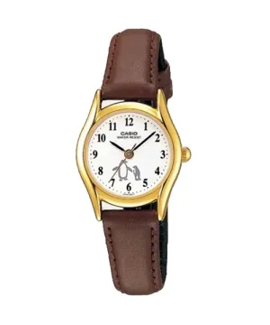 Reloj casual correa de cuero LTP-1094Q-7B6