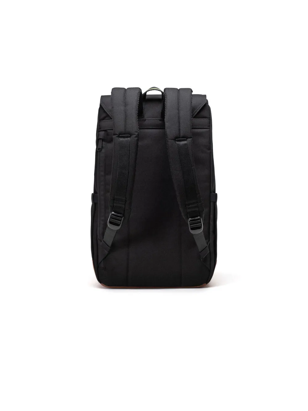 Retreat Backpack - Black Four Leaf Clover Saddle Brown