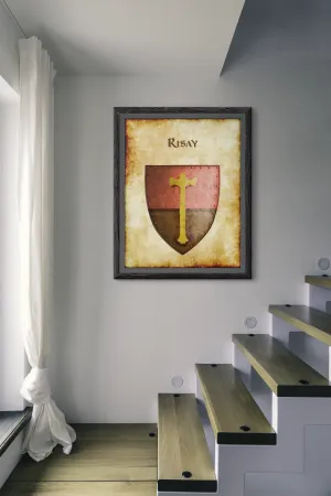 Risay Heraldry of Greyhawk Anna Meyer Cartography Canvas Art Print