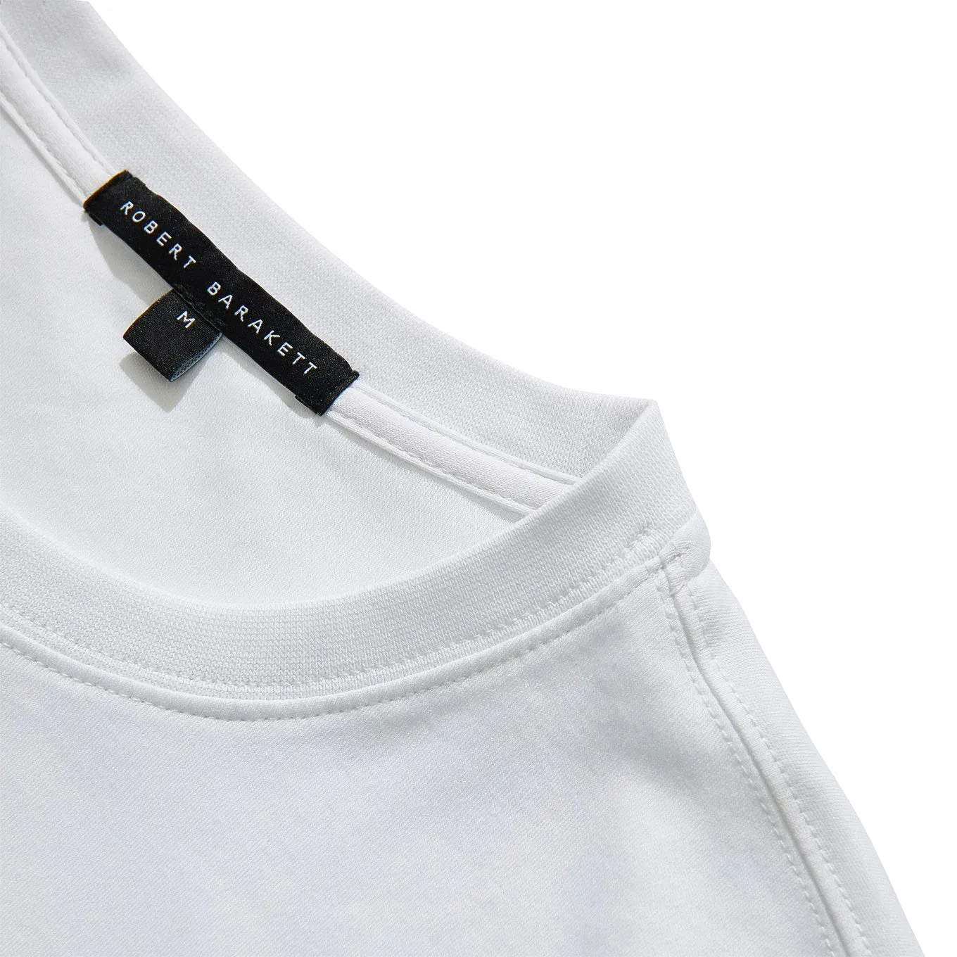 Robert Barakett Georgia Crew Tee - White