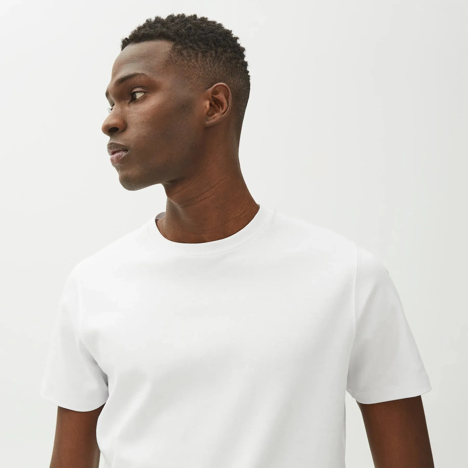 Robert Barakett Georgia Crew Tee - White