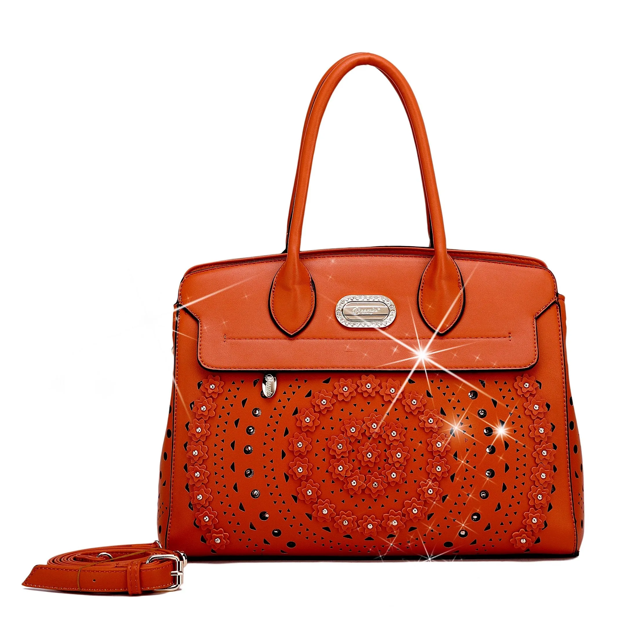 Rosè Celestial Star Vegan Leather Designer Handbag [JB9286]