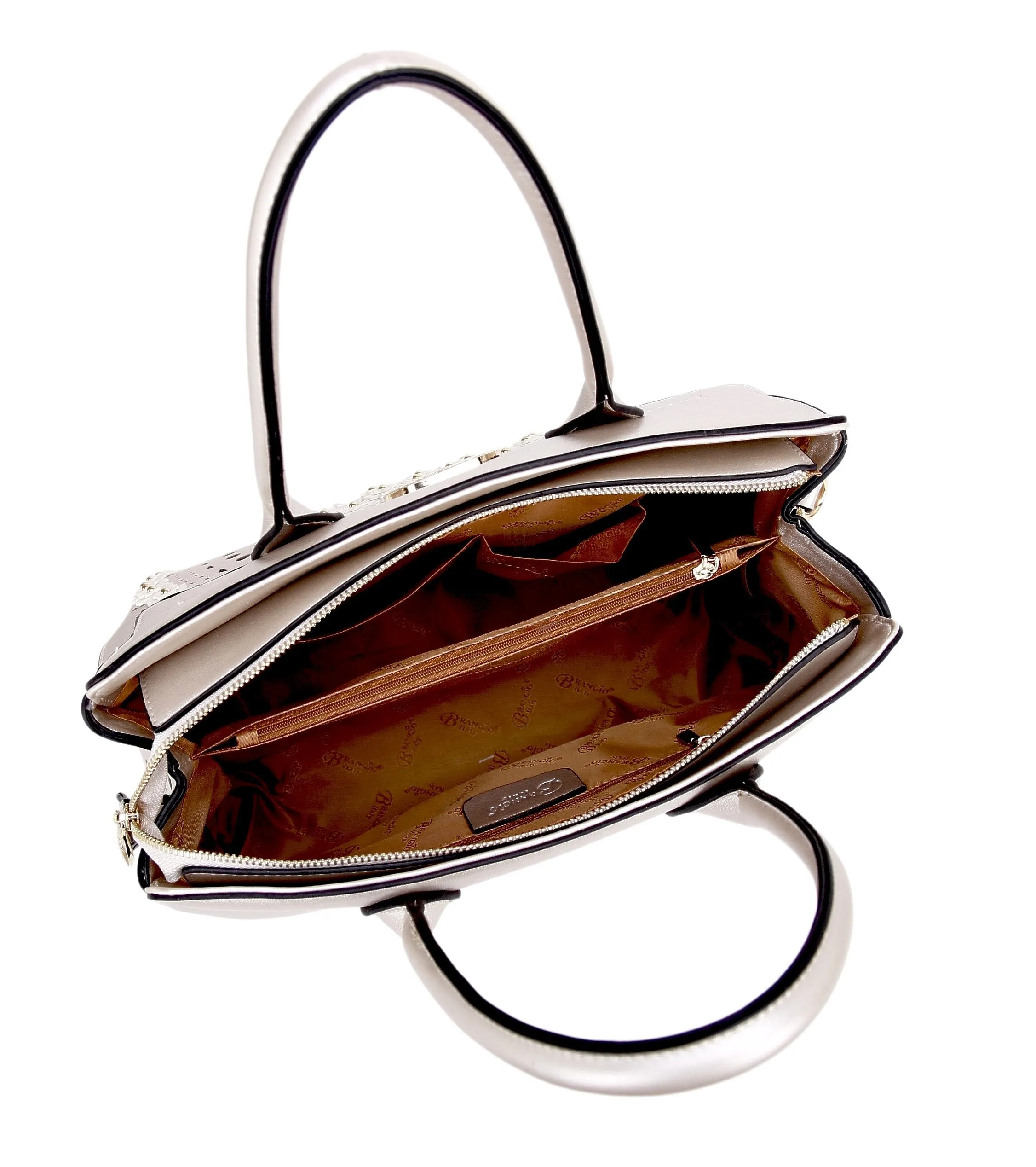 Rosè Celestial Star Vegan Leather Designer Handbag [JB9286]