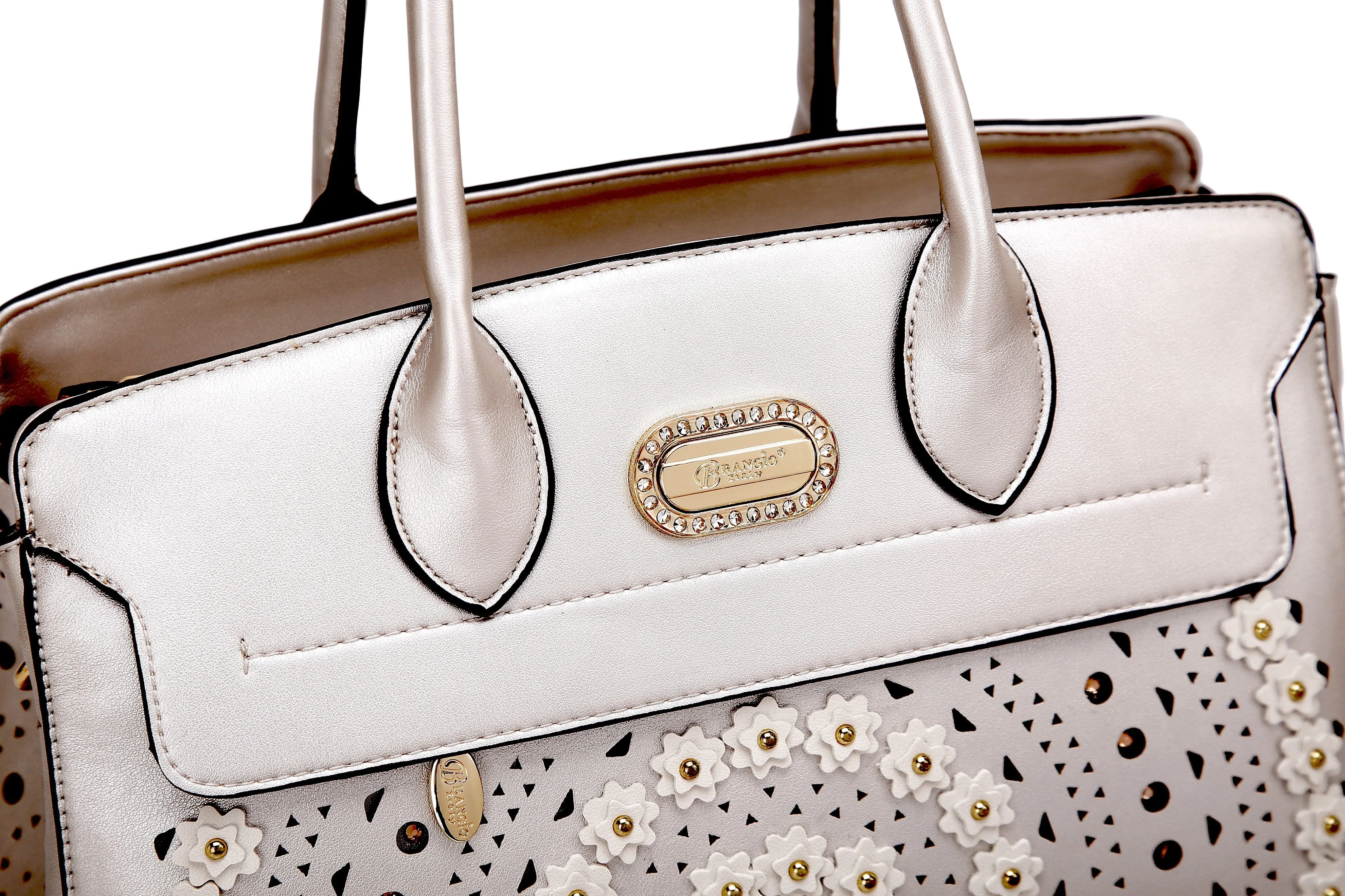 Rosè Celestial Star Vegan Leather Designer Handbag [JB9286]