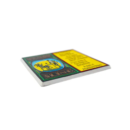 Rubberised Fridge Magnet - Singapore Sling II
