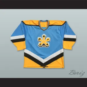 Russian Cokiv Knib Light Blue Hockey Jersey