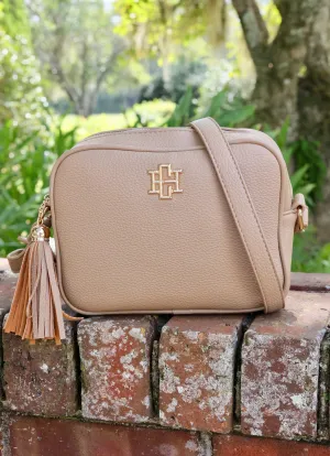RYLIE CROSSBODY WITH TASSEL-TAUPE