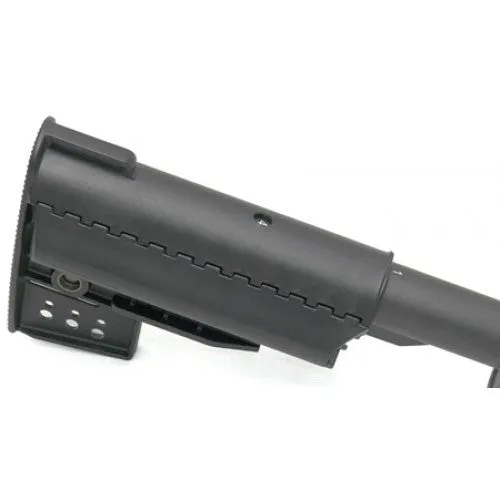SAA M4 Clubfoot Stock & Aluminum Stock Pipe Full Set A - Black