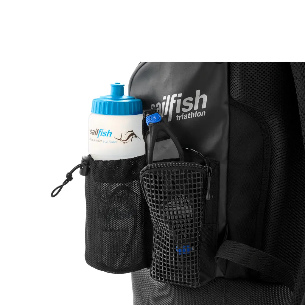 Sailfish Backpack Cape Town, Rucksack, 35 l, schwarz/silber
