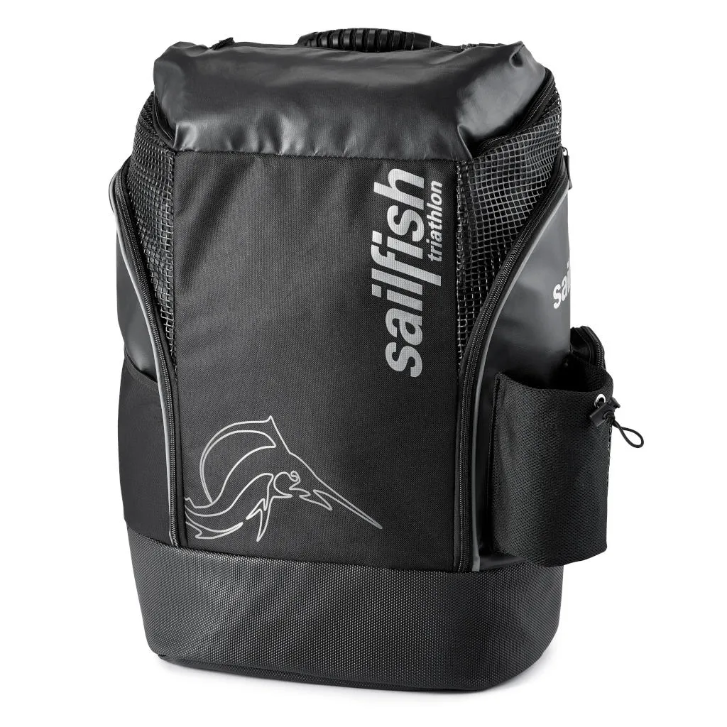 Sailfish Backpack Cape Town, Rucksack, 35 l, schwarz/silber