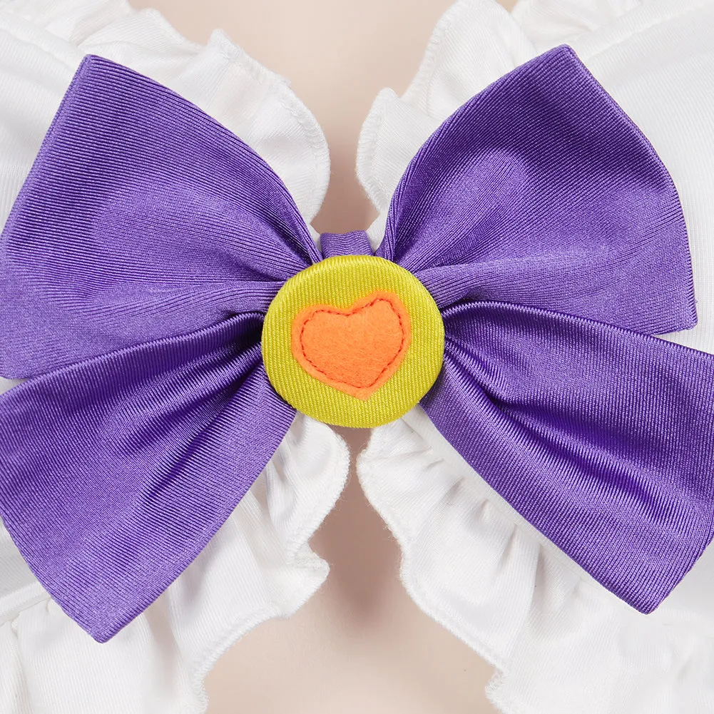 Sailor Moon Aino Minako Cosplay Swimwear Bikini Top Shorts Outfits Halloween Carnival Suit