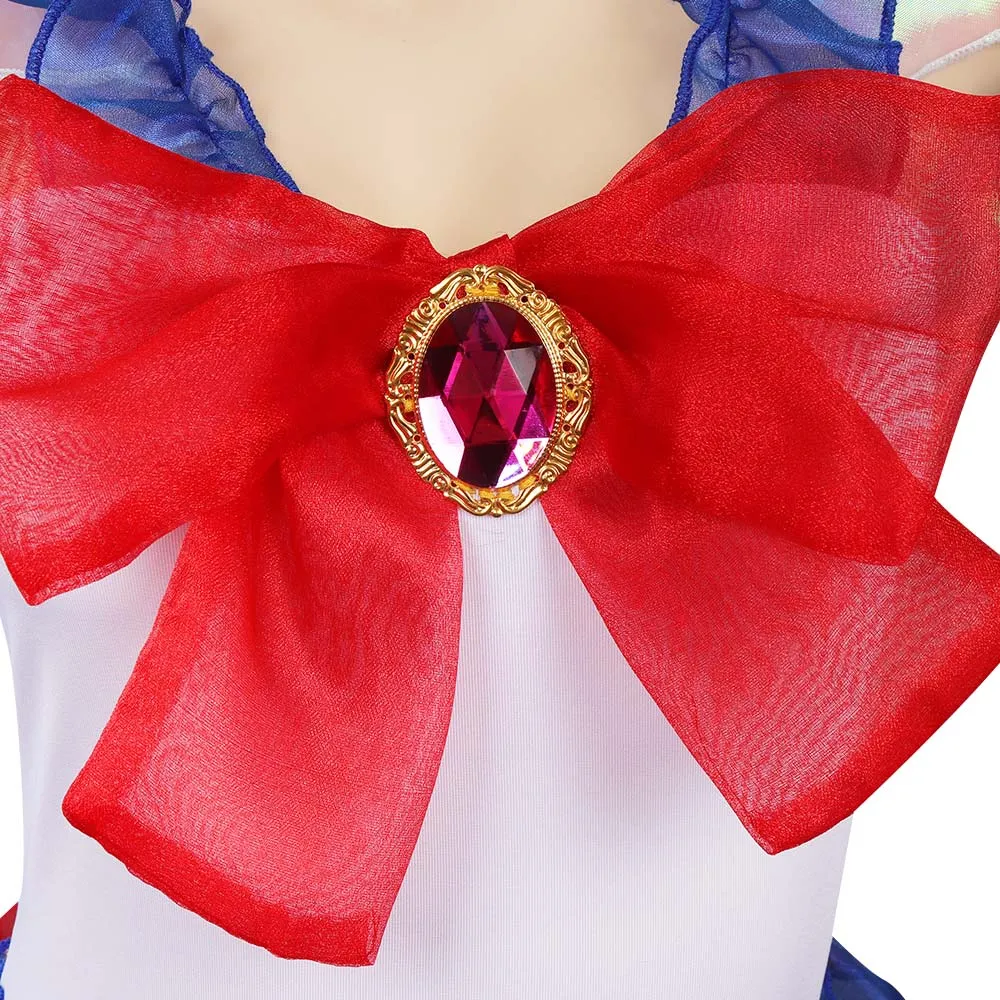 Sailor Moon Tsukino Usagi Swimsuit Cosplay Costume Jumpsuit Swimwear Halloween Carnival Suit
