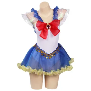 Sailor Moon Tsukino Usagi Swimsuit Cosplay Costume Jumpsuit Swimwear Halloween Carnival Suit