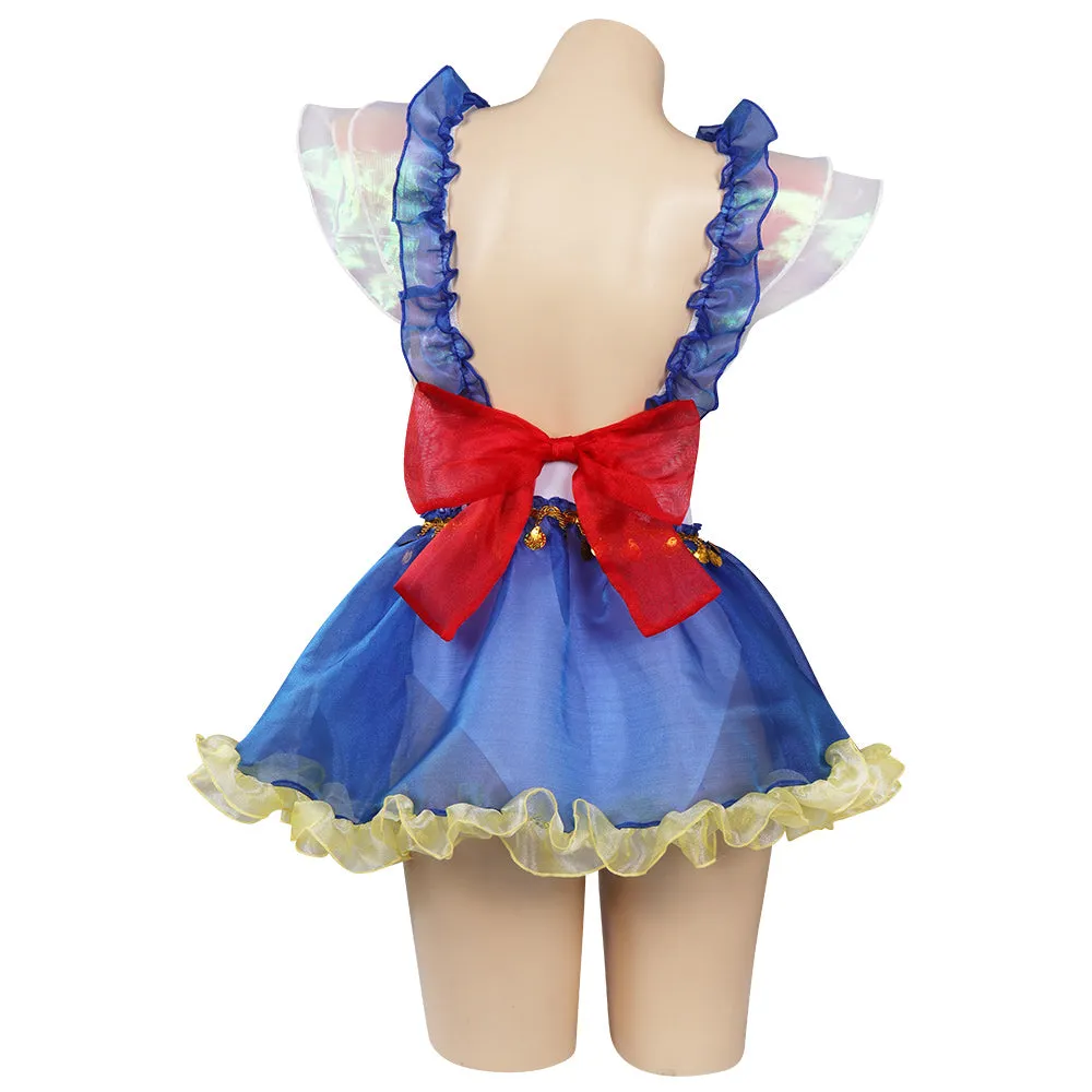 Sailor Moon Tsukino Usagi Swimsuit Cosplay Costume Jumpsuit Swimwear Halloween Carnival Suit