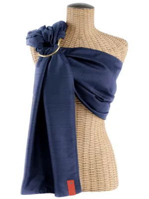 Sakura bloom linen ring sling