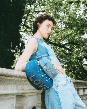 SALE Love Denim Handbag