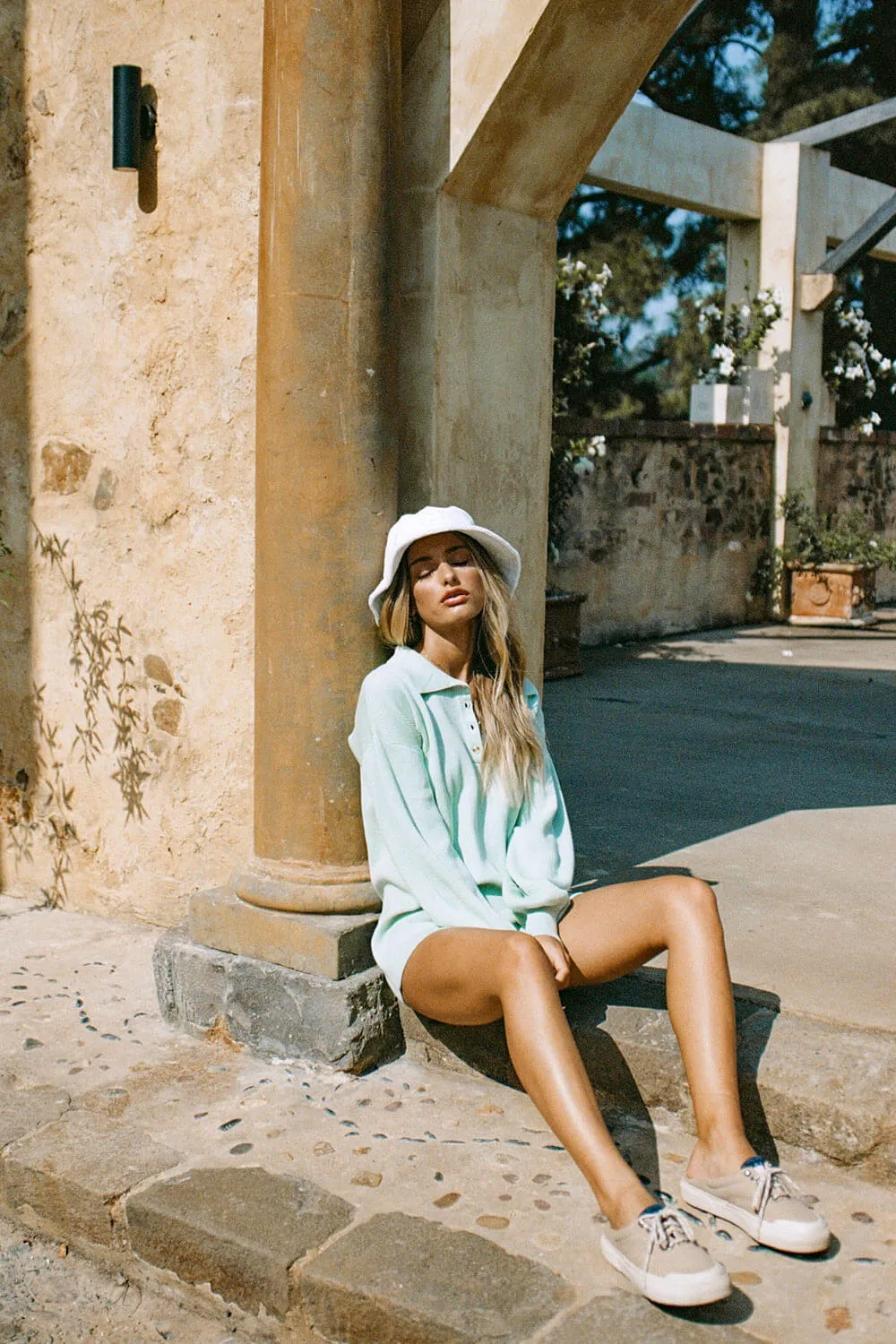 SAMPLE-Jayla Playsuit - Mint