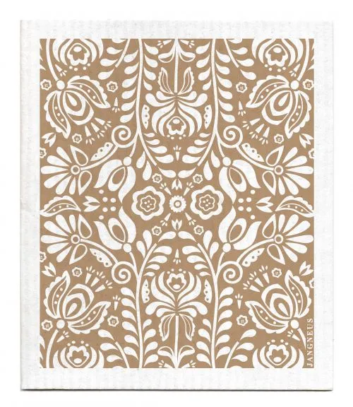 Sand Scandi Bloom Dishcloth
