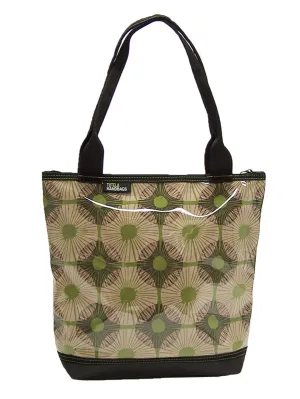 satchel in green bloom