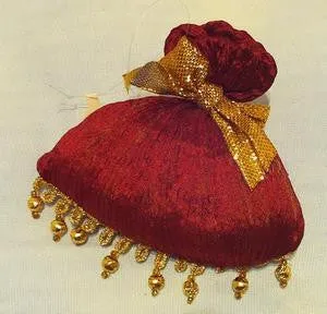 Satchel Ornament - Red